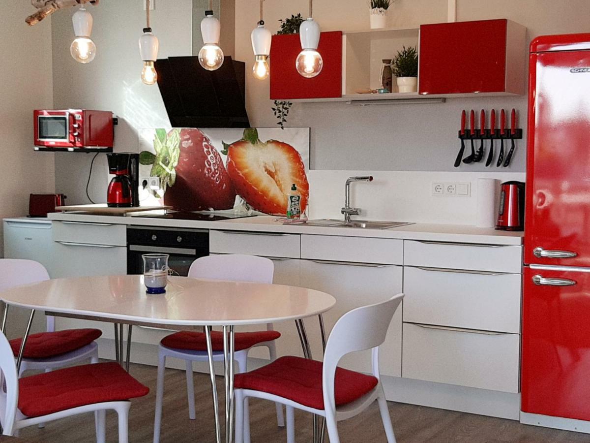 גלווה Ferienwohnung Strandraeuber מראה חיצוני תמונה